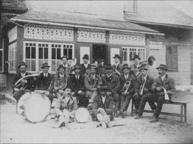 Musikkapelle St. Jakob im Walde um 1935
